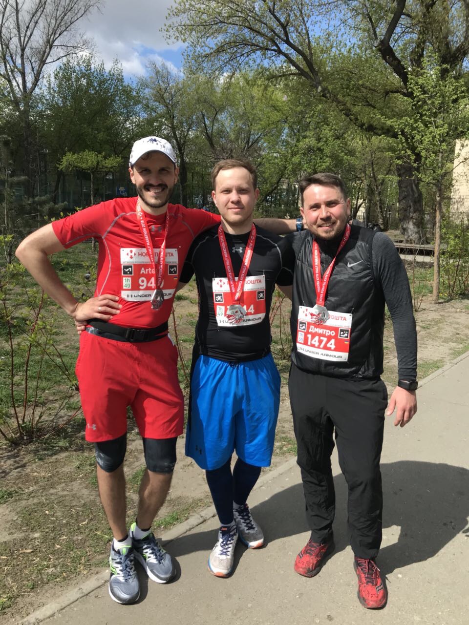 Running Nova Poshta Kyiv Half Marathon